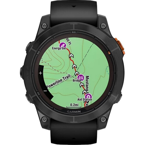 Смарт-часы Fēnix 7X Pro Solar Edition Slate Gray/Black, РАЗМЕР КОРПУСА: 51 мм, ВЕРСИЯ: Pro | Solar, ЦВЕТ: Slate Gray/Black Band, изображение 4
