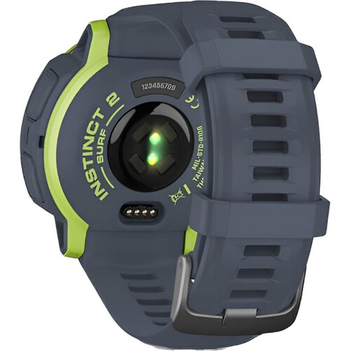 Смарт-часы Instinct 2 Surf Edition Mavericks, РАЗМЕР КОРПУСА: 45 мм, SOLAR (Версии с линзами для зарядки от солнечной батареи собирают солнечную энергию и продлевают срок службы батареи.): Нет, ВЕРСИЯ: Surf, ЦВЕТ: Graphite Camo, изображение 6