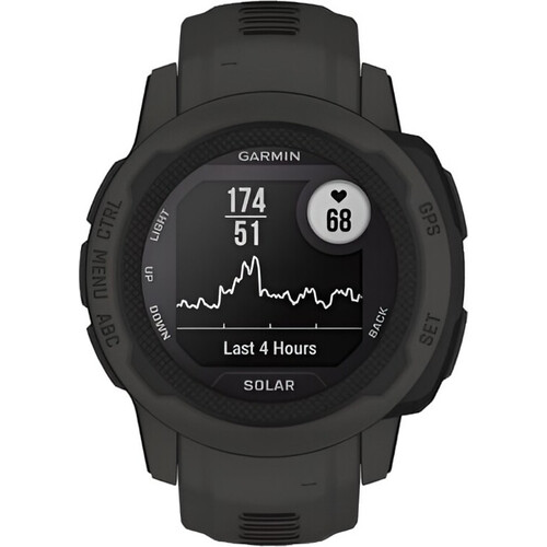 Смарт-часы Instinct 2S Standard Edition Graphite, РАЗМЕР КОРПУСА: 40 мм, SOLAR (Версии с линзами для зарядки от солнечной батареи собирают солнечную энергию и продлевают срок службы батареи.): Нет, ВЕРСИЯ: Standard, ЦВЕТ: Graphite, изображение 2