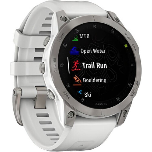 Смарт-часы Epix (Gen 2) Sapphire Edition 47 mm White Titanium, РАЗМЕР КОРПУСА: 47 мм, ВЕРСИЯ: Sapphire, ЦВЕТ: White Titanium, изображение 3