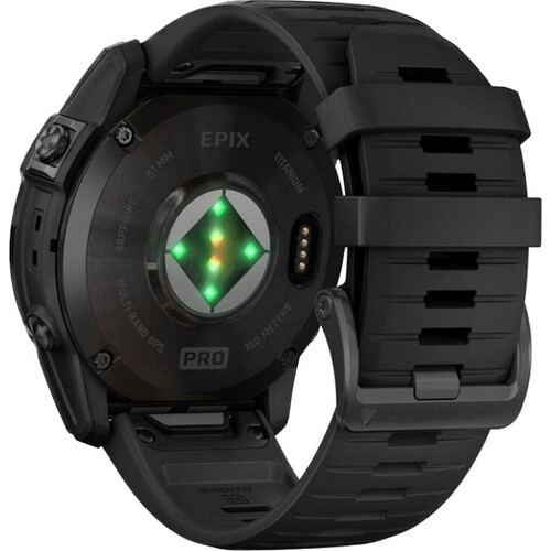 Смарт-часы Epix Pro (Gen 2) Sapphire Edition | 51 мм Carbon Gray DLC Titanium, РАЗМЕР КОРПУСА: 51 мм, ВЕРСИЯ: Pro | Sapphire, ЦВЕТ: Carbon Gray DLC Titanium, изображение 5