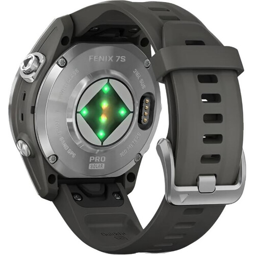 Смарт-часы Fēnix 7S Pro Solar Edition Silver/Graphite, РАЗМЕР КОРПУСА: 42 мм, ВЕРСИЯ: Pro | Solar, ЦВЕТ: Silver/Graphite, изображение 6