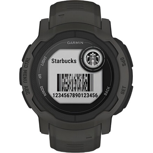 Смарт-часы Instinct 2 Standard Edition Graphite, РАЗМЕР КОРПУСА: 45 мм, SOLAR (Версии с линзами для зарядки от солнечной батареи собирают солнечную энергию и продлевают срок службы батареи.): Нет, ВЕРСИЯ: Standard, ЦВЕТ: Graphite, изображение 4