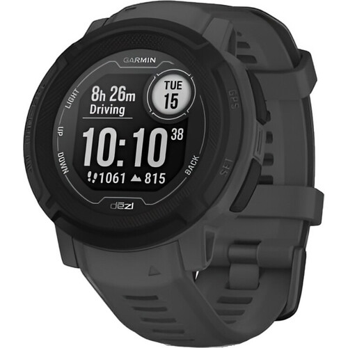 Смарт-часы Instinct 2 Dēzl Edition Black, РАЗМЕР КОРПУСА: 45 мм, SOLAR (Версии с линзами для зарядки от солнечной батареи собирают солнечную энергию и продлевают срок службы батареи.): Нет, ВЕРСИЯ: Dēzl, ЦВЕТ: Graphite Camo