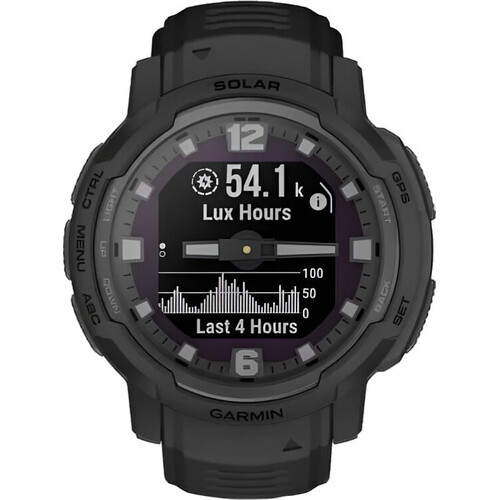 Смарт-часы Instinct Crossover Solar Tactical Edition Black, SOLAR (Версии с линзами для зарядки от солнечной батареи собирают солнечную энергию и продлевают срок службы батареи.): Да, ВЕРСИЯ: Tactical, ЦВЕТ: Black, изображение 4