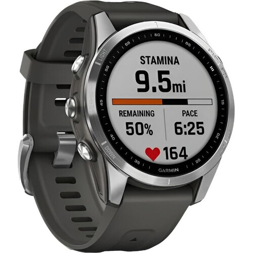 Смарт-часы Fēnix S7 Standard Edition Silver/Graphite, РАЗМЕР КОРПУСА: 42 мм, ВЕРСИЯ: Standard, ЦВЕТ: Silver/Graphite, изображение 3