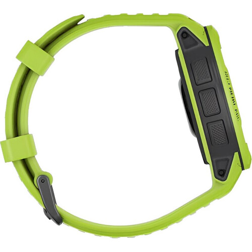 Смарт-часы Instinct 2 Standard Edition Electric Lime, РАЗМЕР КОРПУСА: 45 мм, SOLAR (Версии с линзами для зарядки от солнечной батареи собирают солнечную энергию и продлевают срок службы батареи.): Нет, ВЕРСИЯ: Standard, ЦВЕТ: Electric Lime, изображение 5