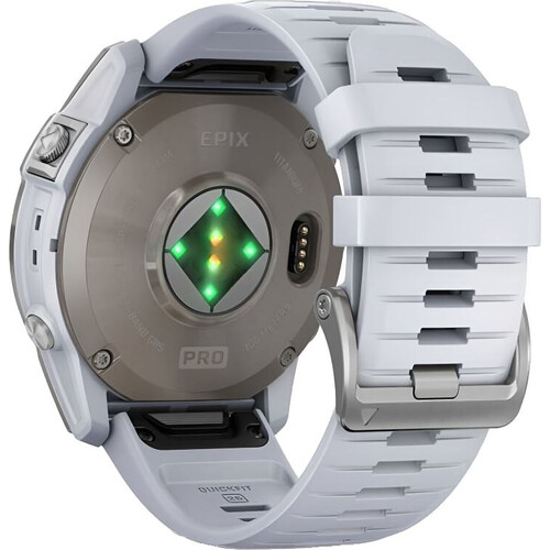 Смарт-часы Epix Pro (Gen 2) Sapphire Edition | 51 mm Titanium/Whitestone, ЦВЕТ: Titanium/Whitestone, РАЗМЕР КОРПУСА: 51 мм, ВЕРСИЯ: Pro | Sapphire, изображение 6