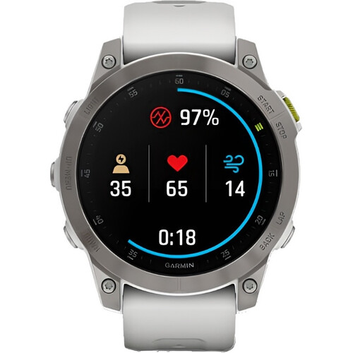 Смарт-часы Epix (Gen 2) Sapphire Edition 47 mm White Titanium, РАЗМЕР КОРПУСА: 47 мм, ВЕРСИЯ: Sapphire, ЦВЕТ: White Titanium, изображение 4