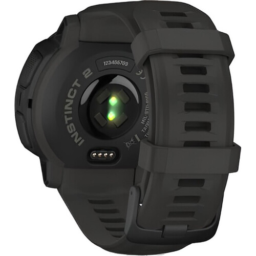 Смарт-часы Instinct 2 Solar Graphite, РАЗМЕР КОРПУСА: 45 мм, SOLAR (Версии с линзами для зарядки от солнечной батареи собирают солнечную энергию и продлевают срок службы батареи.): Да, ВЕРСИЯ: Standard, ЦВЕТ: Graphite, изображение 6