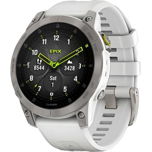 Смарт-часы Epix (Gen 2) Sapphire Edition 47 mm White Titanium, РАЗМЕР КОРПУСА: 47 мм, ВЕРСИЯ: Sapphire, ЦВЕТ: White Titanium