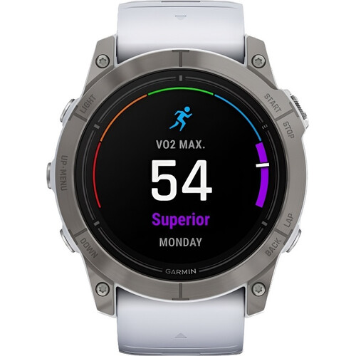 Смарт-часы Epix Pro (Gen 2) Sapphire Edition | 51 mm Titanium/Whitestone, ЦВЕТ: Titanium/Whitestone, РАЗМЕР КОРПУСА: 51 мм, ВЕРСИЯ: Pro | Sapphire, изображение 2