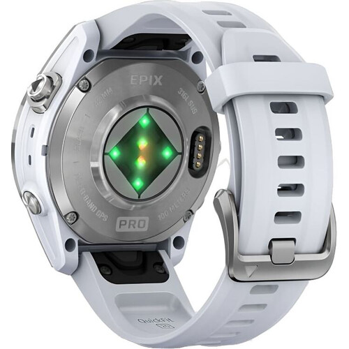 Смарт-часы Epix Pro (Gen 2) Standard Edition | 42 mm Silver/Whitestone, РАЗМЕР КОРПУСА: 42 мм, ВЕРСИЯ: Pro | Standard, ЦВЕТ: Silver/Whitestone, изображение 6