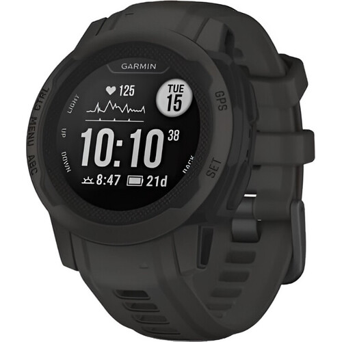 Смарт-часы Instinct 2S Standard Edition Graphite, РАЗМЕР КОРПУСА: 40 мм, SOLAR (Версии с линзами для зарядки от солнечной батареи собирают солнечную энергию и продлевают срок службы батареи.): Нет, ВЕРСИЯ: Standard, ЦВЕТ: Graphite