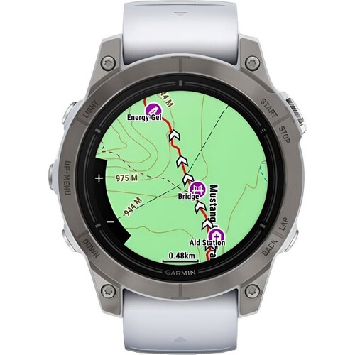 Смарт-часы Epix Pro (Gen 2) Sapphire Edition | 47 mm Titanium/Whitestone, ЦВЕТ: Titanium/Whitestone, РАЗМЕР КОРПУСА: 47 мм, ВЕРСИЯ: Pro | Sapphire, изображение 4