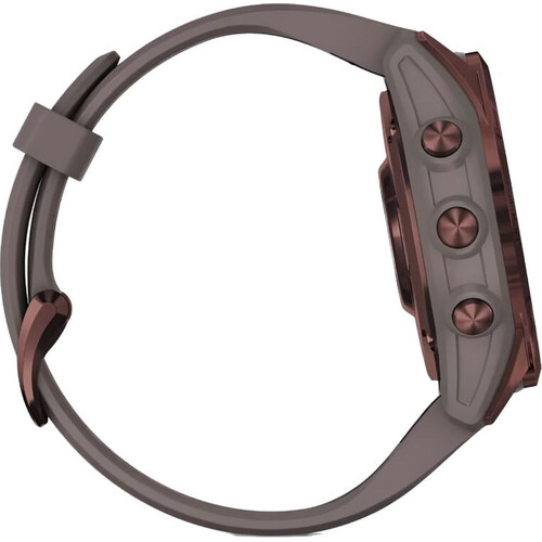 Смарт-часы Fēnix 7S Sapphire Solar Edition Dark Bronze Titanium/Shale Gray, ЦВЕТ: Dark Bronze Titanium/Shale Gray, РАЗМЕР КОРПУСА: 42 мм, ВЕРСИЯ: Sapphire Solar, изображение 5