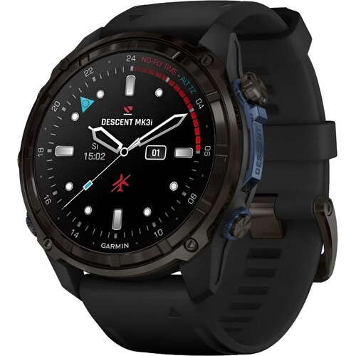 Смарт-часы Descent Mk3I 51 mm Carbon Gray DLC Titanium/Black, ЦВЕТ: Carbon Gray DLC Titanium/Black, РАЗМЕР КОРПУСА: 51 мм, ВЕРСИЯ: Descent Mk3I