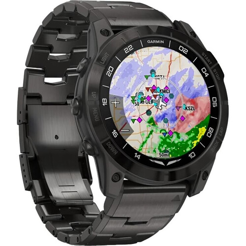 Смарт-часы D2 Mach 1 Pro Aviator Smartwatch/Vented Titanium, РАЗМЕР КОРПУСА: 51 мм, ЦВЕТ/МОДЕЛЬ: Aviator Smartwatch/Vented Titanium, изображение 3