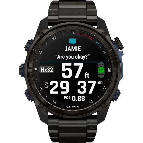 Смарт-часы Descent Mk3I 51 mm Carbon Gray DLC Titanium/DLC Titanium, РАЗМЕР КОРПУСА: 51 мм, ВЕРСИЯ: Descent Mk3I, ЦВЕТ: Carbon Gray DLC Titanium/DLC, изображение 2