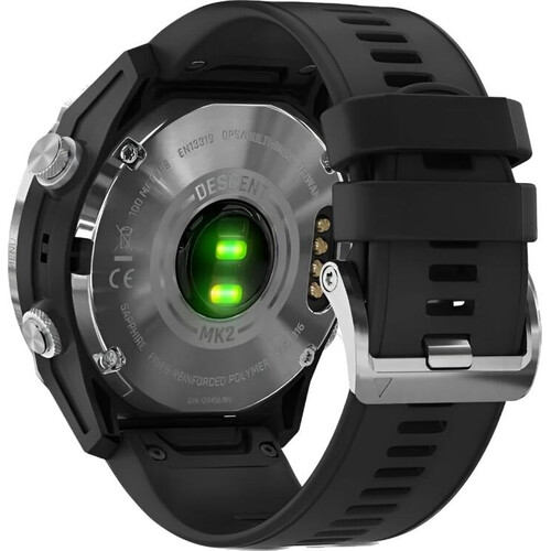 Смарт-часы Descent Mk2 Stainless Steel/Black, РАЗМЕР КОРПУСА: 52 мм, ДАТЧИК DESCENT™ (Можно осуществлять мониторинг давления воздуха): Нет, ЦВЕТ: Stainless Steel/Black, изображение 6