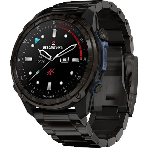 Смарт-часы Descent Mk3I 51 mm Carbon Gray DLC Titanium/DLC Titanium, РАЗМЕР КОРПУСА: 51 мм, ВЕРСИЯ: Descent Mk3I, ЦВЕТ: Carbon Gray DLC Titanium/DLC