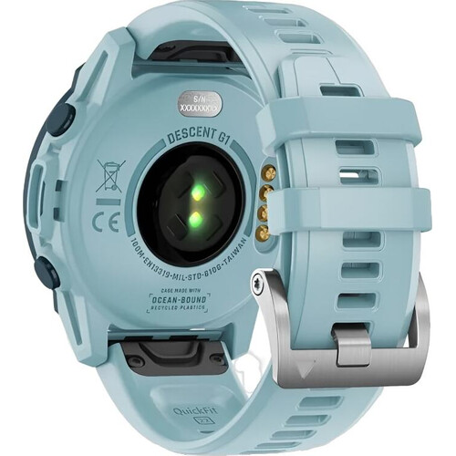 Смарт-часы Descent G1 Solar Ocean Edition Azure, ВЕРСИЯ: Ocean Edition, ЦВЕТ: Azure, изображение 6