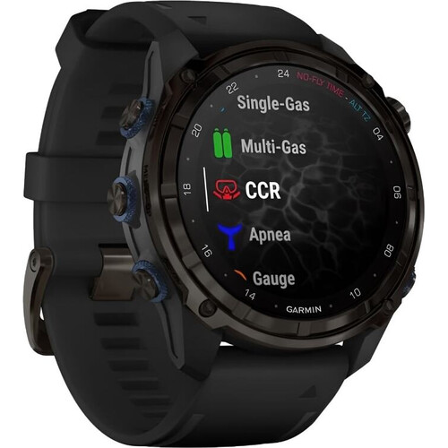 Смарт-часы Descent Mk3I 51 mm Carbon Gray DLC Titanium/Black, ЦВЕТ: Carbon Gray DLC Titanium/Black, РАЗМЕР КОРПУСА: 51 мм, ВЕРСИЯ: Descent Mk3I, изображение 3