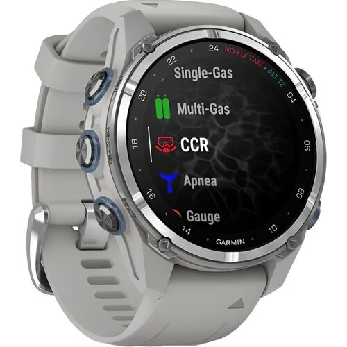 Смарт-часы Descent Mk3 Stainless Steel/Fog Gray, РАЗМЕР КОРПУСА: 43 мм, ВЕРСИЯ: Descent Mk3, ЦВЕТ: Stainless Steel/Fog Gray, изображение 3