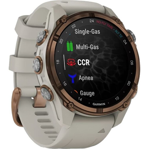 Смарт-часы Descent Mk3I 43 mm Bronze PVD Titanium/French Gray, РАЗМЕР КОРПУСА: 43 мм, ВЕРСИЯ: Descent Mk3I, ЦВЕТ: Bronze PVD Titanium/French Gray, изображение 3