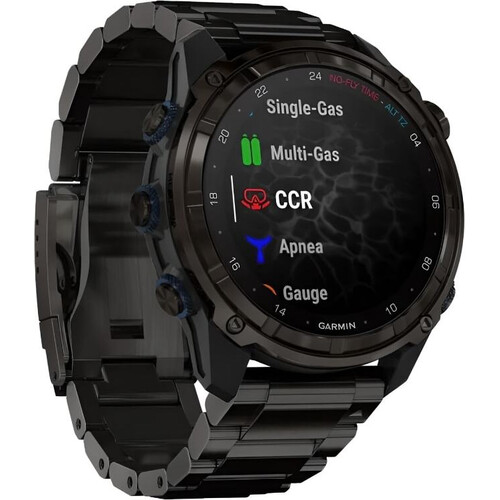 Смарт-часы Descent Mk3I 51 mm Carbon Gray DLC Titanium/DLC Titanium, РАЗМЕР КОРПУСА: 51 мм, ВЕРСИЯ: Descent Mk3I, ЦВЕТ: Carbon Gray DLC Titanium/DLC, изображение 3