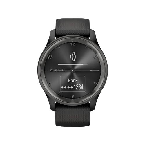 Смарт-часы Vívomove Trend Slate Stainless Steel Bezel/Black, ВЕРСИЯ: Vívomove Trend, ЦВЕТ: Slate Stainless Steel Bezel/Black, изображение 4