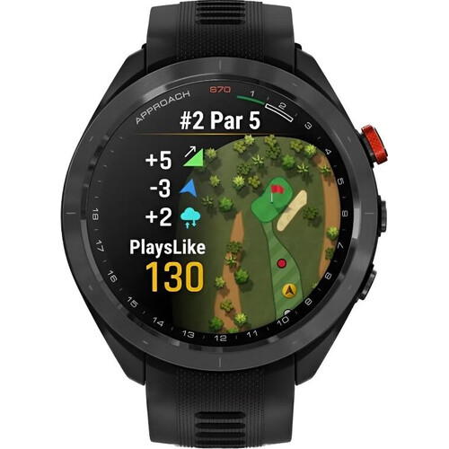 Смарт-часы Approach S70 - 47 mm Black Ceramic Bezel/Black, РАЗМЕР КОРПУСА: 47 мм, ЦВЕТ: Black Ceramic Bezel/Black, изображение 2