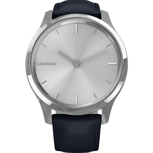 Смарт-часы Vívomove Luxe Silver Stainless Steel Case/Navy Italian Leather Band, ВЕРСИЯ: Vívomove Luxe, ЦВЕТ: Silver Stainless Steel Case/Navy Italian Leather Band, изображение 2