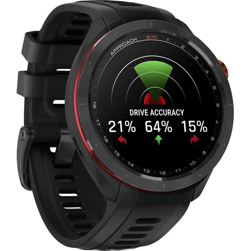 Смарт-часы Approach S70 - 47 mm Black Ceramic Bezel/Black, РАЗМЕР КОРПУСА: 47 мм, ЦВЕТ: Black Ceramic Bezel/Black, изображение 3