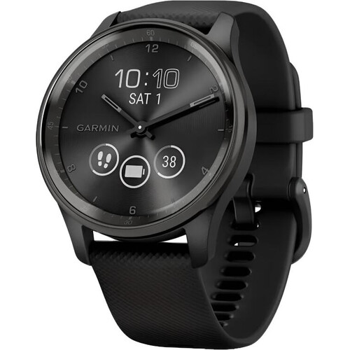 Смарт-часы Vívomove Trend Slate Stainless Steel Bezel/Black, ВЕРСИЯ: Vívomove Trend, ЦВЕТ: Slate Stainless Steel Bezel/Black