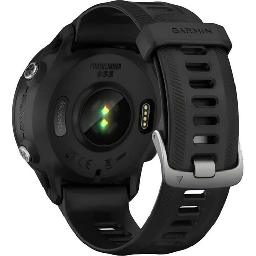 Смарт-часы Garmin Forerunner 955 Black, SOLAR (Версии с линзами для зарядки от солнечной батареи собирают солнечную энергию и продлевают срок службы батареи.): Нет, ЦВЕТ: Black, изображение 6