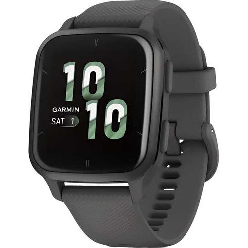 Смарт-часы Garmin Venu Sq 2 Slate Aluminum Bezel with Shadow Gray Case, РАЗМЕР КОРПУСА: 40 мм, ЦВЕТ/МОДЕЛЬ: Slate Aluminum Bezel with Shadow Gray Case