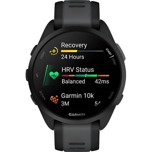 Смарт-часы Garmin Forerunner 165 Black/Slate Gray, МУЗЫКА (легко загрузите на часы до 500 песен): Нет, ЦВЕТ: Black/Slate Gray, изображение 4
