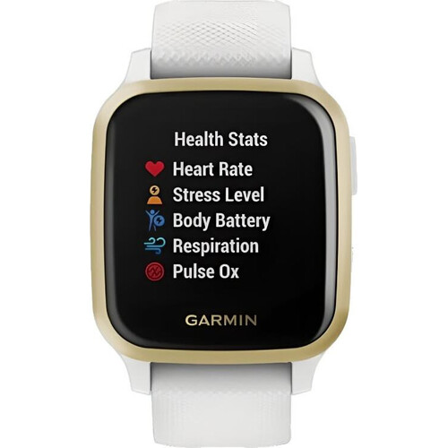 Смарт-часы Garmin Venu Sq Light Gold Aluminum Bezel with White Case, ЦВЕТ/МОДЕЛЬ: Light Gold Aluminum Bezel with White Case, изображение 2