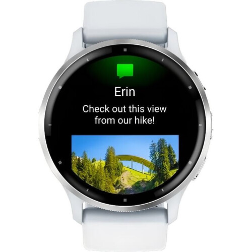 Смарт-часы Garmin Venu 3 Silver Stainless Steel Bezel with Whitestone Case, РАЗМЕР КОРПУСА: 45 мм, ЦВЕТ/МОДЕЛЬ: Silver Stainless Steel Bezel with Whitestone Case, изображение 4