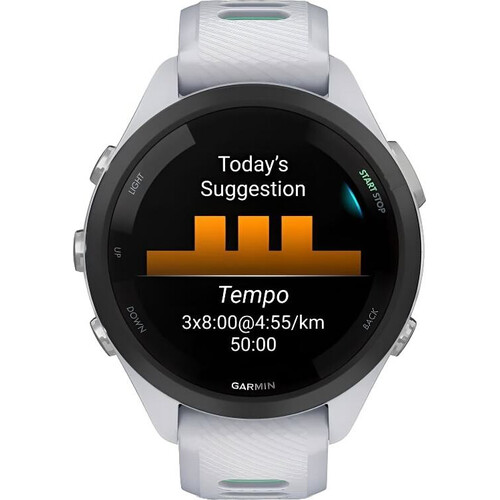 Смарт-часы Garmin Forerunner 265S Whitestone/Neo Tropic, РАЗМЕР КОРПУСА: 42 мм, ЦВЕТ: Whitestone/Neo Tropic, изображение 2