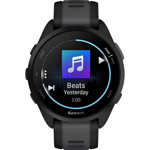 Смарт-часы Garmin Forerunner 165 Music Black/Slate Gray, ЦВЕТ: Black/Slate Gray, МУЗЫКА (легко загрузите на часы до 500 песен): Да, изображение 4