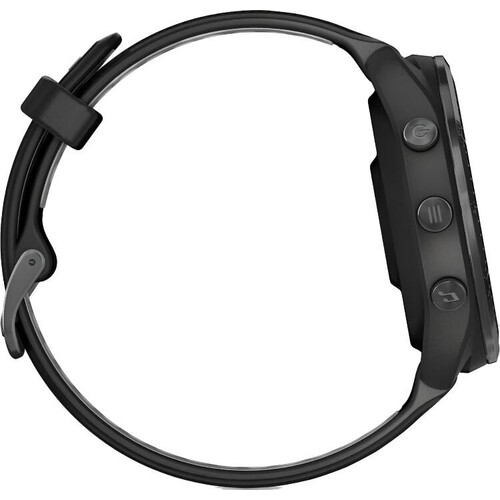 Смарт-часы Garmin Forerunner 965 Carbon Gray DLC Titanium Bezel with Black Case and Black/Powder Gray, ЦВЕТ/МОДЕЛЬ: Carbon Gray DLC Titanium Bezel with Black Case and Black/Powder Gray, изображение 5