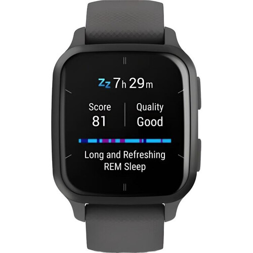 Смарт-часы Garmin Venu Sq 2 Slate Aluminum Bezel with Shadow Gray Case, РАЗМЕР КОРПУСА: 40 мм, ЦВЕТ/МОДЕЛЬ: Slate Aluminum Bezel with Shadow Gray Case, изображение 4
