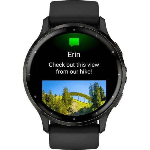Смарт-часы Garmin Venu 3 Slate Stainless Steel Bezel with Black Case, РАЗМЕР КОРПУСА: 45 мм, ЦВЕТ/МОДЕЛЬ: Slate Stainless Steel Bezel with Black Case, изображение 4