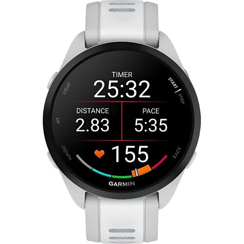 Смарт-часы Garmin Forerunner 165 Grey/Whitestone, ЦВЕТ: Grey/Whitestone, МУЗЫКА (легко загрузите на часы до 500 песен): Нет, изображение 2