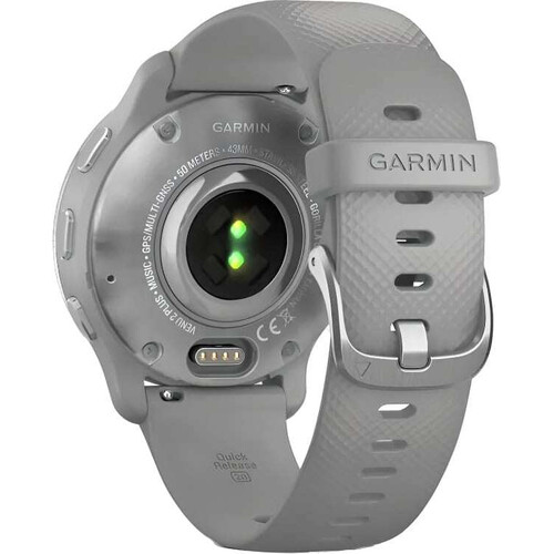 Смарт-часы Garmin Venu 2 Plus Silver Stainless Steel Bezel with Powder Gray Case, РАЗМЕР КОРПУСА: 43 мм, ЦВЕТ/МОДЕЛЬ: Plus Silver Stainless Steel Bezel with Powder Gray Case, изображение 6
