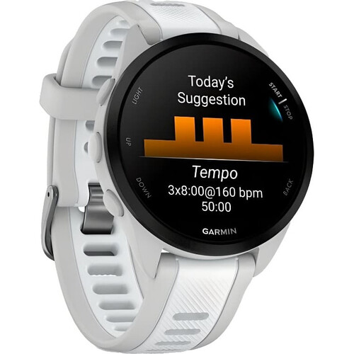 Смарт-часы Garmin Forerunner 165 Grey/Whitestone, ЦВЕТ: Grey/Whitestone, МУЗЫКА (легко загрузите на часы до 500 песен): Нет, изображение 3
