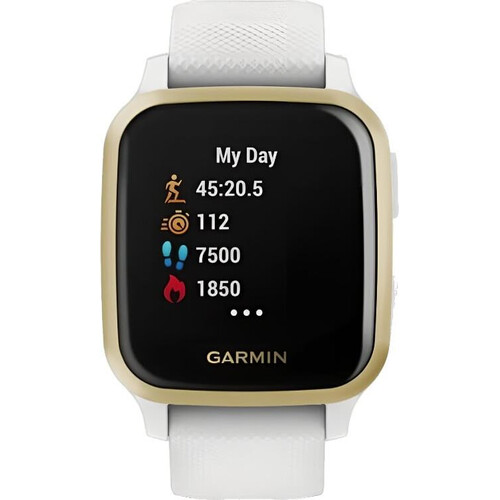 Смарт-часы Garmin Venu Sq Light Gold Aluminum Bezel with White Case, ЦВЕТ/МОДЕЛЬ: Light Gold Aluminum Bezel with White Case, изображение 4