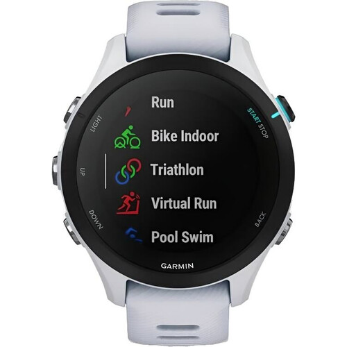 Смарт-часы Garmin Forerunner 255S Music Whitestone, РАЗМЕР КОРПУСА: 41 мм, МУЗЫКА (легко загрузите на часы до 500 песен): Да, ЦВЕТ: Tidal Blue, изображение 4
